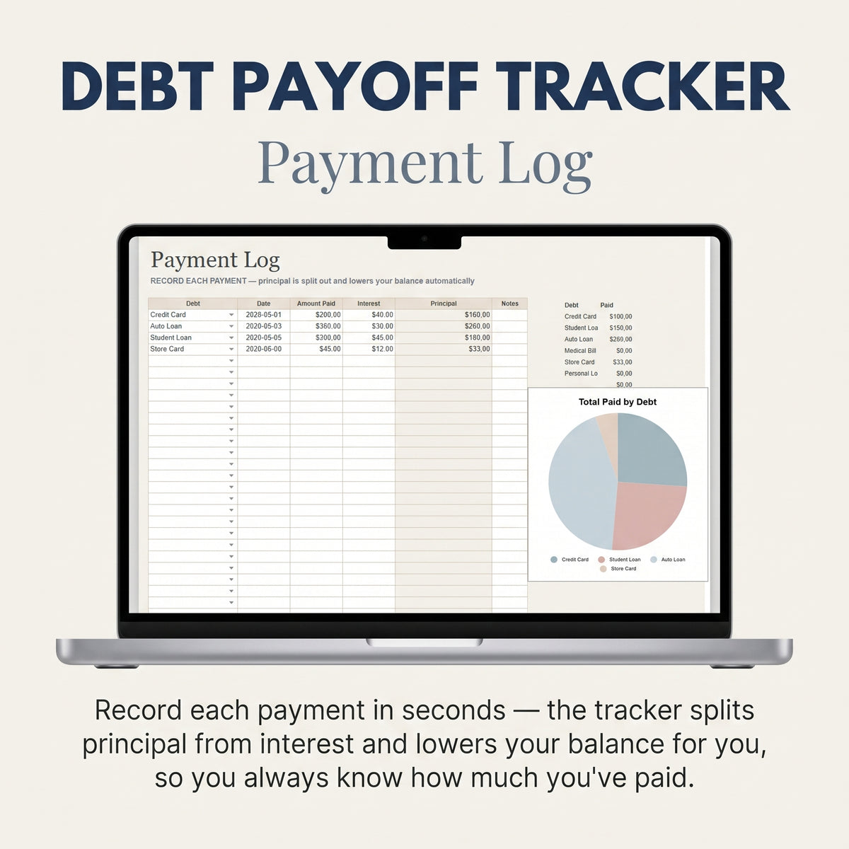 Debt Payoff Tracker