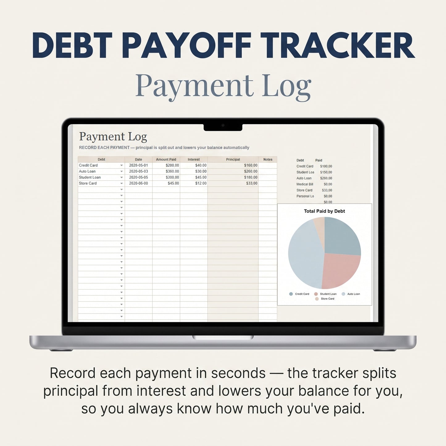 Debt Payoff Tracker