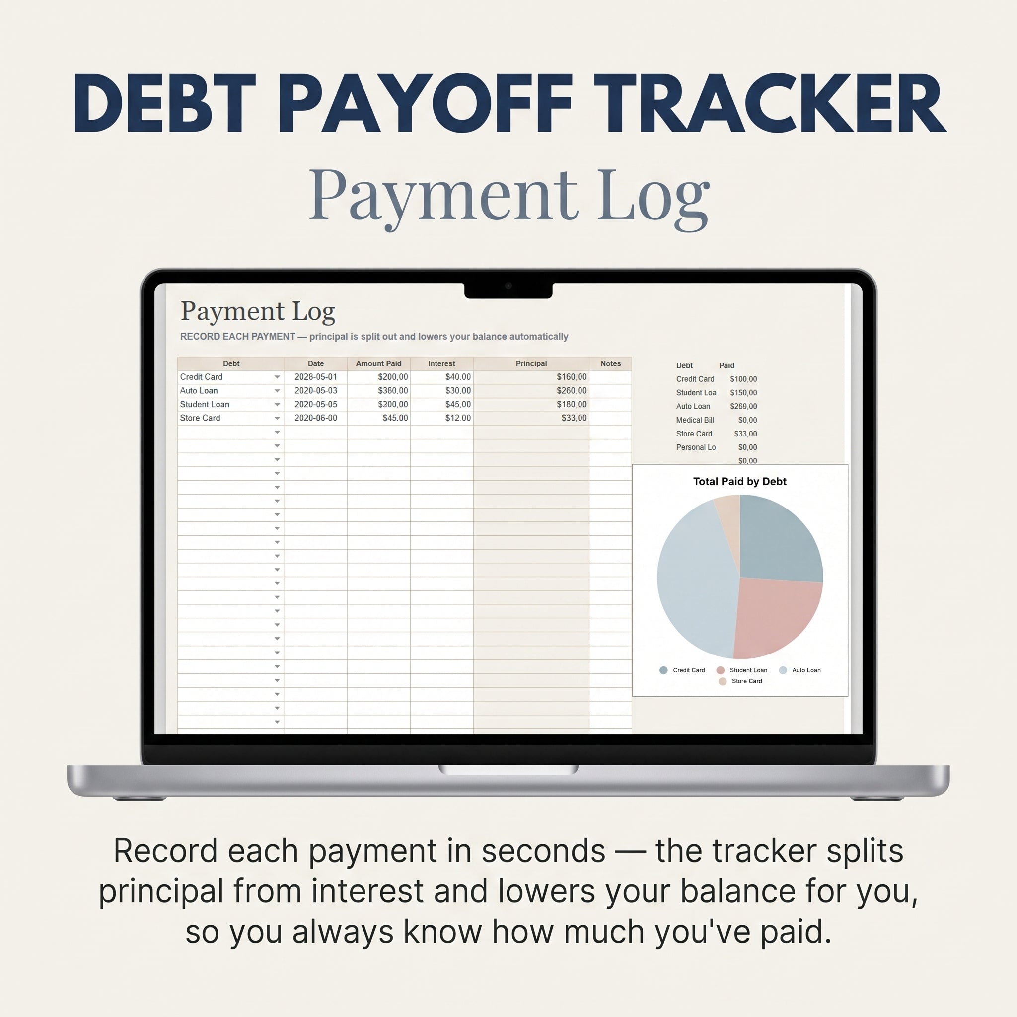 Debt Payoff Tracker