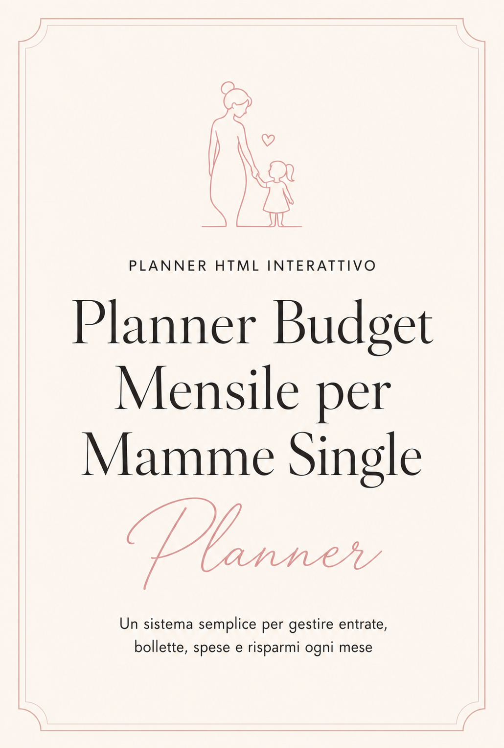 Pianificatore di Budget per Mamme Single